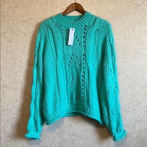 Crocheted sweater
